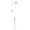 TRES Shower Technology Душевая система с термостатом, 09286567