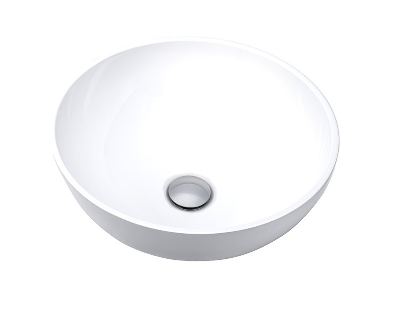 Turtl BREVI Накладная раковина 40x40см, BQO400-700