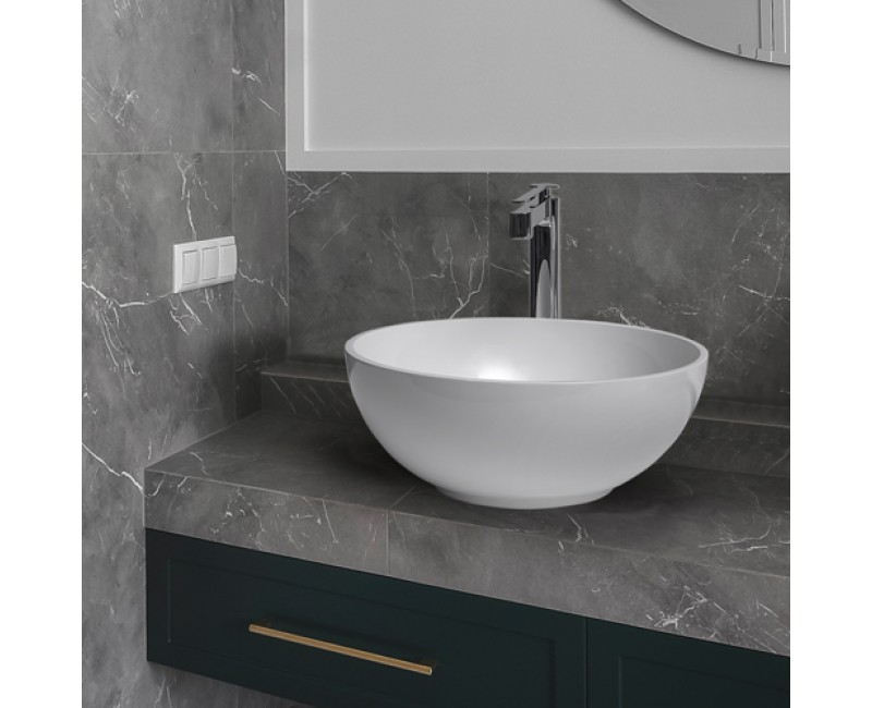 Turtl BREVI Накладная раковина 40x40см, BQO400-700