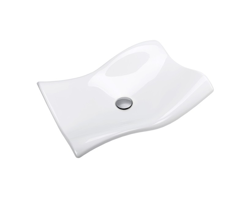 Turtl INTRA Uzliekamā izlietne 56x39cm, BQM560-700