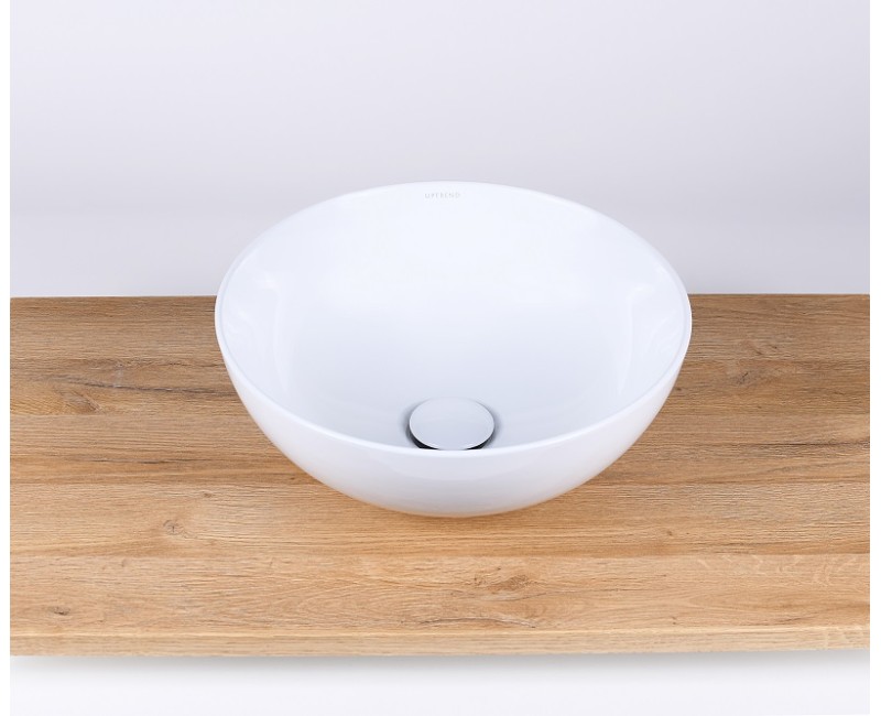 Uzliekama vannas istabas izlietne Uptrend LENA 39x39сm, UP4005-2