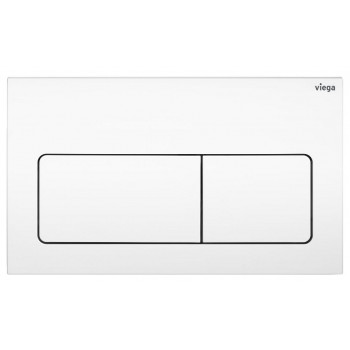 Viega Visign for Life 5 Смывная клавиша двойного смыва для Prevista, белая 773731