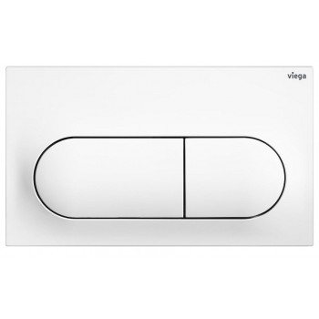 Viega Visign for Life 6 Смывная клавиша двойного смыва для Prevista, белая 773762