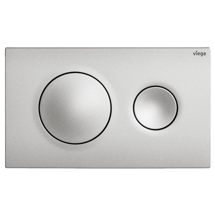 Viega Visign for Style 20 Divrežīmu noskalošanas taustiņš Prevista, matēta 773786 Viega Visign for Style 20 Divrežīmu noskalošanas taustiņš Prevista, matēta 773786