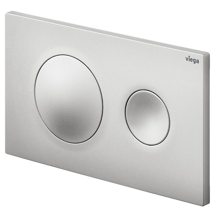 Viega Visign for Style 20 Divrežīmu noskalošanas taustiņš Prevista, matēta 773786 Viega Visign for Style 20 Divrežīmu noskalošanas taustiņš Prevista, matēta 773786