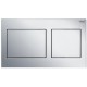 Viega Visign for Style 21 Divrežīmu noskalošanas taustiņš Prevista, mroms 773236 Viega Visign for Style 21 Divrežīmu noskalošanas taustiņš Prevista, mroms 773236