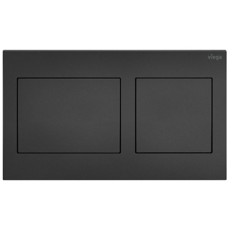 Viega Visign for Style 21 Divrežīmu noskalošanas taustiņš Prevista, melns matēts 801724 Viega Visign for Style 21 Divrežīmu noskalošanas taustiņš Prevista, melns matēts 801724