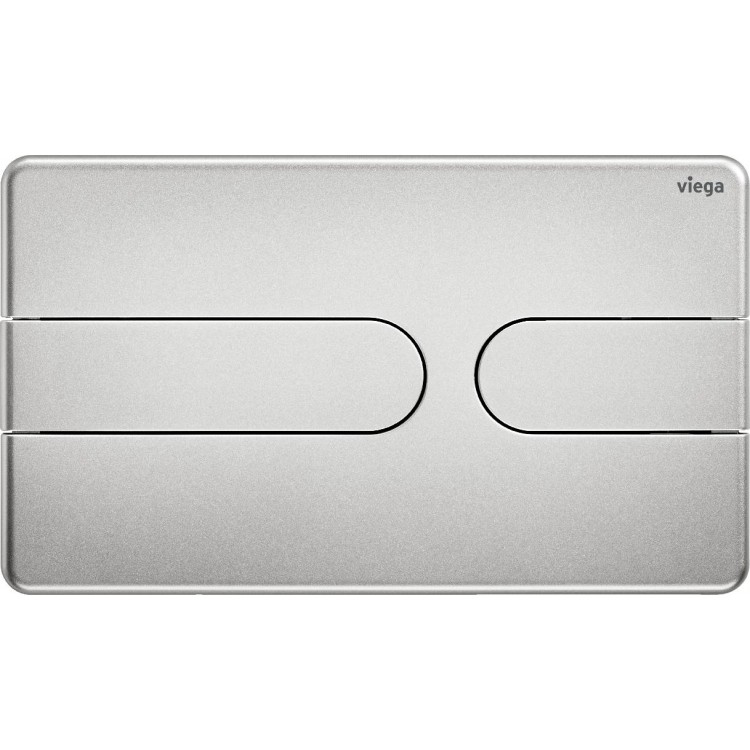 Viega Visign for Style 23 Divrežīmu noskalošanas taustiņš Prevista, matēta 773069 Viega Visign for Style 23 Divrežīmu noskalošanas taustiņš Prevista, matēta 773069