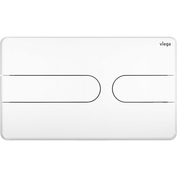 Viega Visign for Style 23 Divrežīmu noskalošanas taustiņš Prevista, balts 773151 Viega Visign for Style 23 Divrežīmu noskalošanas taustiņš Prevista, balts 773151