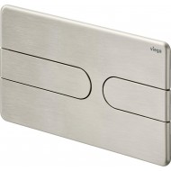 Viega Visign for Style 23 Смывная клавиша двойного смыва для Prevista, нерж. сталь 773168