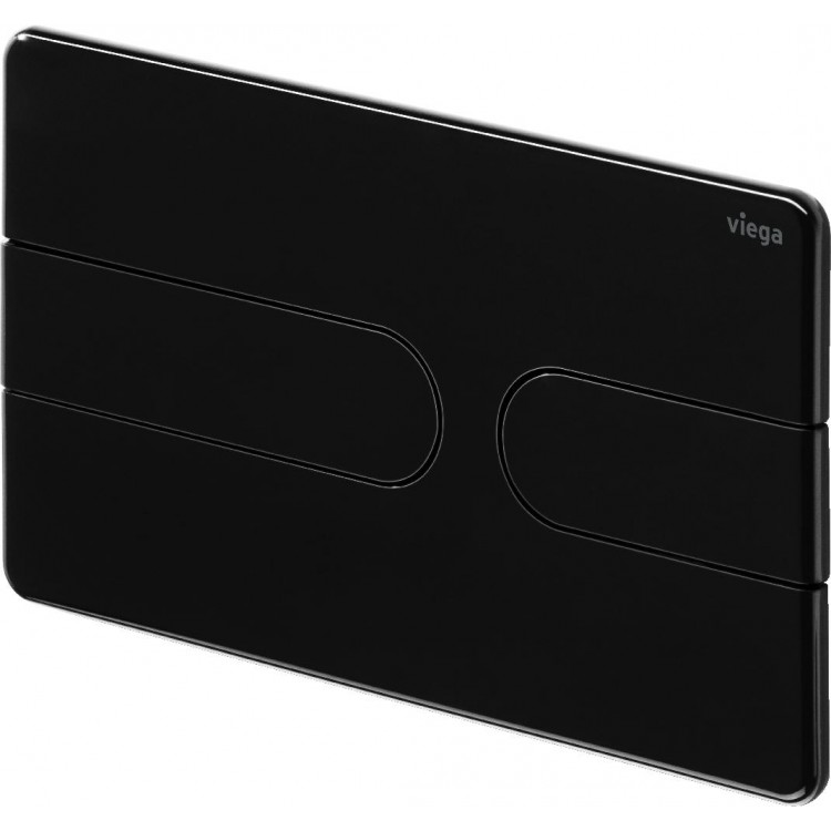 Viega Visign for Style 23 Divrežīmu noskalošanas taustiņš Prevista, melna 773175 Viega Visign for Style 23 Divrežīmu noskalošanas taustiņš Prevista, melna 773175