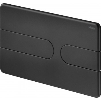 Viega Visign for Style 23 Divrežīmu noskalošanas taustiņš Prevista, melna matēta 801731