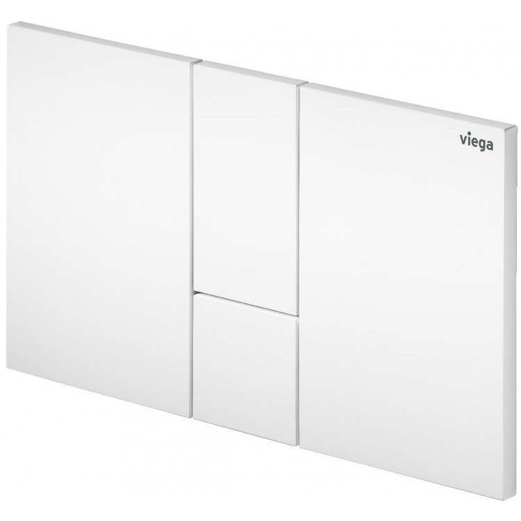 Viega Visign for Style 24 Divrežīmu noskalošanas taustiņš Prevista, balts 773281 Viega Visign for Style 24 Divrežīmu noskalošanas taustiņš Prevista, balts 773281