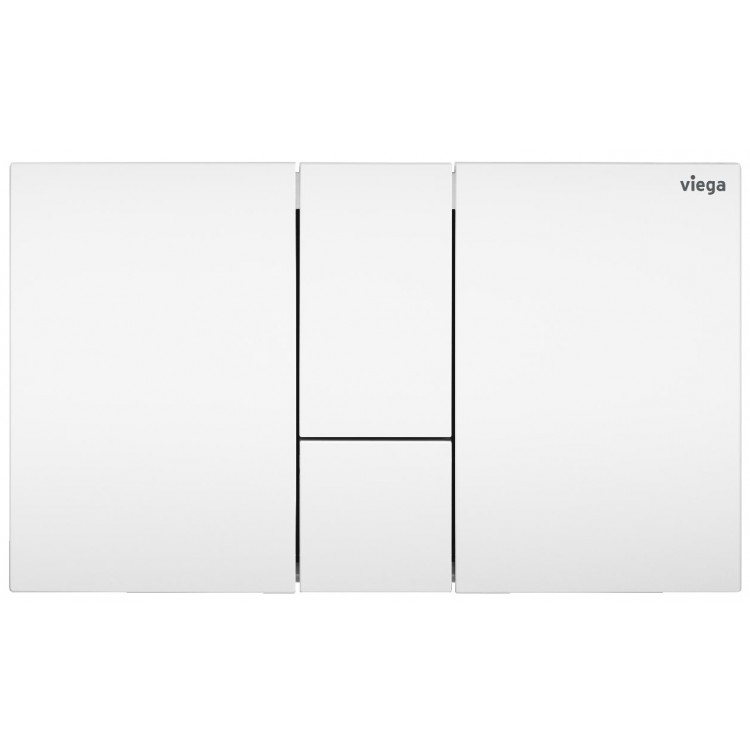 Viega Visign for Style 24 Divrežīmu noskalošanas taustiņš Prevista, balts 773281 Viega Visign for Style 24 Divrežīmu noskalošanas taustiņš Prevista, balts 773281