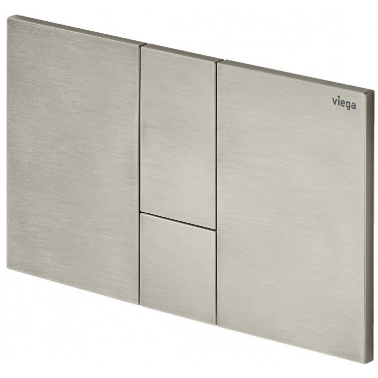 Viega Visign for Style 24 Divrežīmu noskalošanas taustiņš Prevista, ner.tērauds 773298 Viega Visign for Style 24 Divrežīmu noskalošanas taustiņš Prevista, ner.tērauds 773298