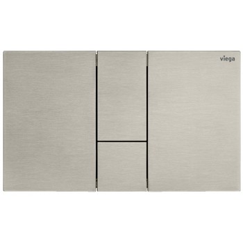 Viega Visign for Style 24 Divrežīmu noskalošanas taustiņš Prevista, ner.tērauds 773298