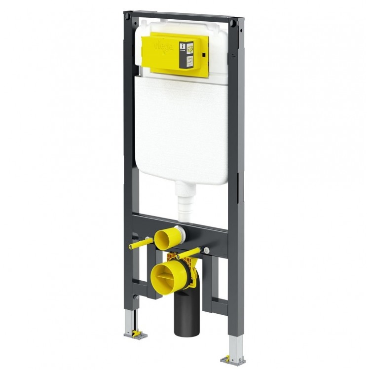 VIEGA Prevista Dry WC tualetes poda montāžas rāmis, plāns 8 cm, 798529 VIEGA Prevista Dry WC tualetes poda montāžas rāmis, plāns 8 cm, 798529