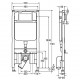 VIEGA Prevista Dry WC tualetes poda montāžas rāmis, plāns 8 cm, 798529 VIEGA Prevista Dry WC tualetes poda montāžas rāmis, plāns 8 cm, 798529