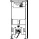VIEGA Prevista Dry WC tualetes poda montāžas rāmis, plāns 8 cm, 798529