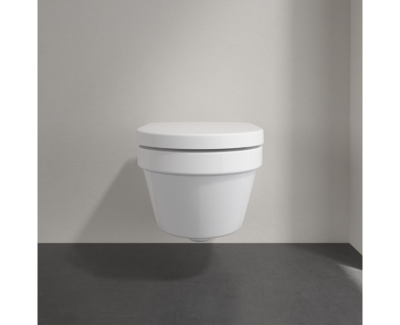 Villeroy&Boch Architectura Oval Rimless  Flush Подвесной WC с SC крышкой, 4694HR01
