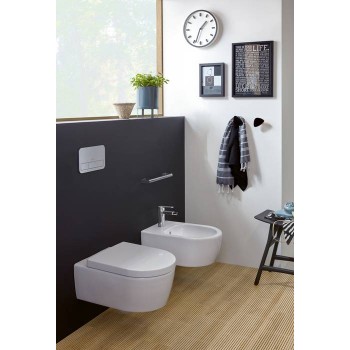 Bide Villeroy & Boch Subway 2.0, stiprināms pie sienas, 370x565 mm, balts
