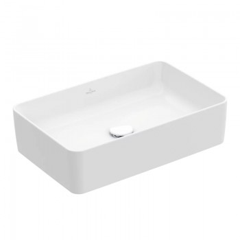 Vannas istabas izlietne Villeroy & Boch Collaro, 560x360 mm, slīpēta apakša, bez pārplūdes, balta TitanCeram