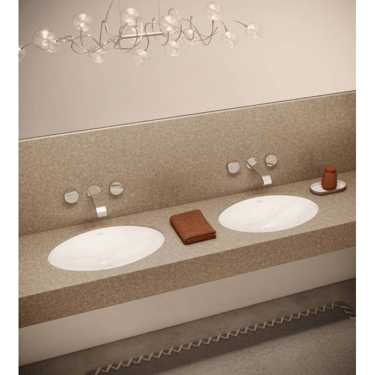 Villeroy & Boch Evana Pabūvējamā izlietne 62x42cm, 61440001 Villeroy & Boch Evana Pabūvējamā izlietne 62x42cm, 61440001