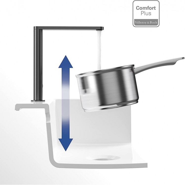 Villeroy&Boch Virtuves izlietnes jaucējkrāns Finera, 92700005 Villeroy&Boch Virtuves izlietnes jaucējkrāns Finera, 92700005
