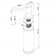 Villeroy Boch Šķidro ziepju Dozators, 923620LC Villeroy Boch Šķidro ziepju Dozators, 923620LC