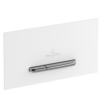 Кнопка для монтажной рами Villeroy & Boch ViConnect E300, 253x145 мм, белая