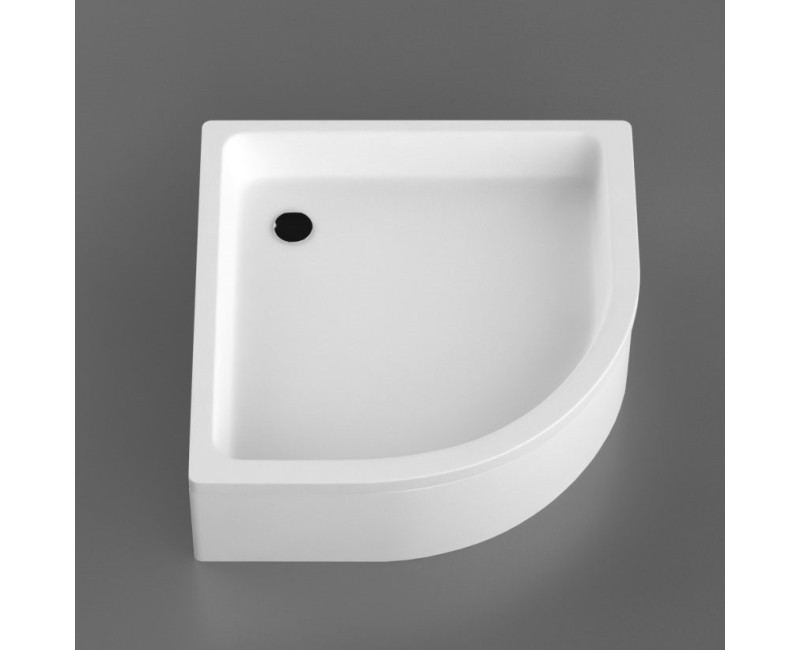 Vispool Dušas kabīnes pusapaļš paliktnis R-100, 1000x1000