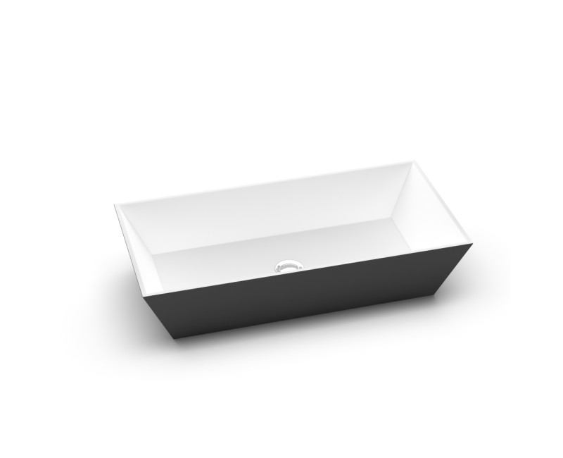 Vispool Раковина накладная Q 1 70x35см, белая