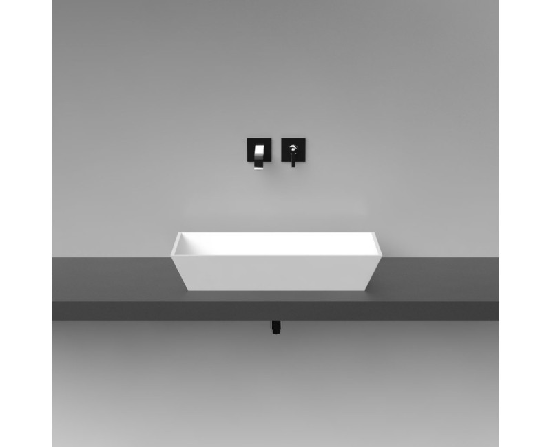 Vispool Раковина накладная Q 1 70x35см, белая