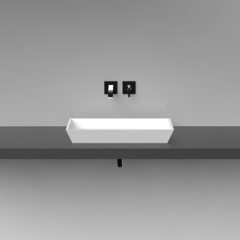 Vispool Раковина накладная Q 3 66x33см, белая