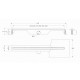 VOGI Ultra Slim Душевой канал 900mm, 813960 VOGI Ultra Slim Душевой канал 900mm, 813960