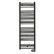 Zehnder Aura Электрический полотенцесушитель 600х1466мм 1000W, черный Zehnder Aura Электрический полотенцесушитель 600х1466мм 1000W, черный