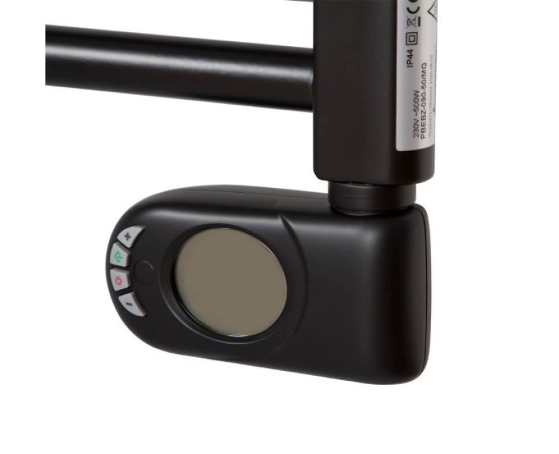 Zehnder Aura Электрический полотенцесушитель 500х906мм 500W, черный