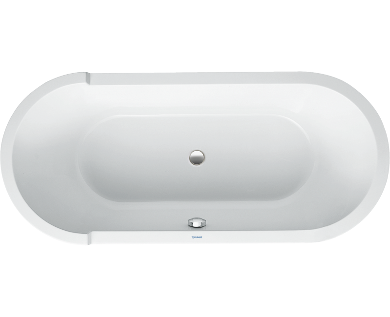 Ванна Duravit Starck, 180x80см, акрил, белая 700010000000000