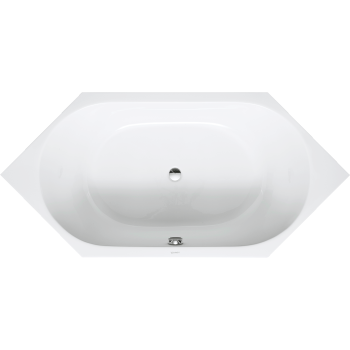 Ванна Duravit D-Code, 190x190см, акрил, белая 700138000000000