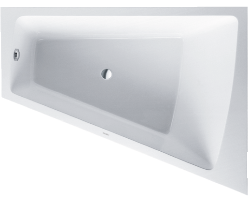Ванна Duravit Paiova, 170x130см, акрил, правая, белая 700267000000000