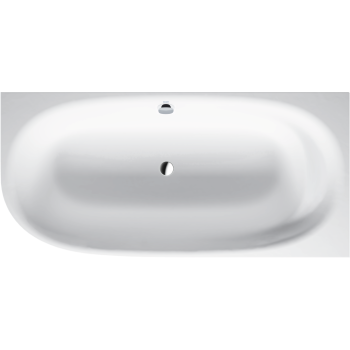 Vanna Duravit Cape Cod, 190x90cm, akrils, labais, matēts balts 700363000000000