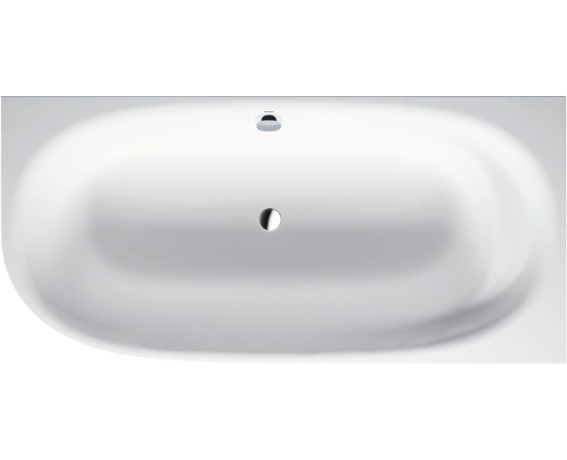 Vanna Duravit Cape Cod, 190x90cm, akrils, labais, matēts balts 700363000000000