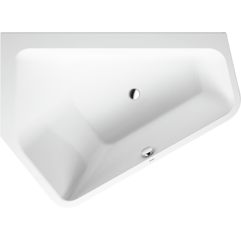 Ванна Duravit Paiova 5, 177x130см, акрил, левая, белая 700394000000000