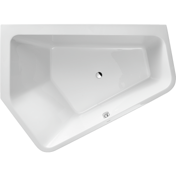 Ванна Duravit Paiova 5, 190x140см, акрил, белая 700396000000000