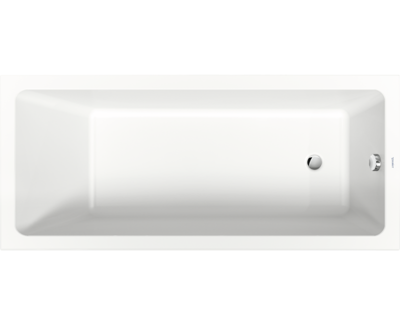 Ванна Duravit No.1, 170x75см, акрил, белая 700490000000000