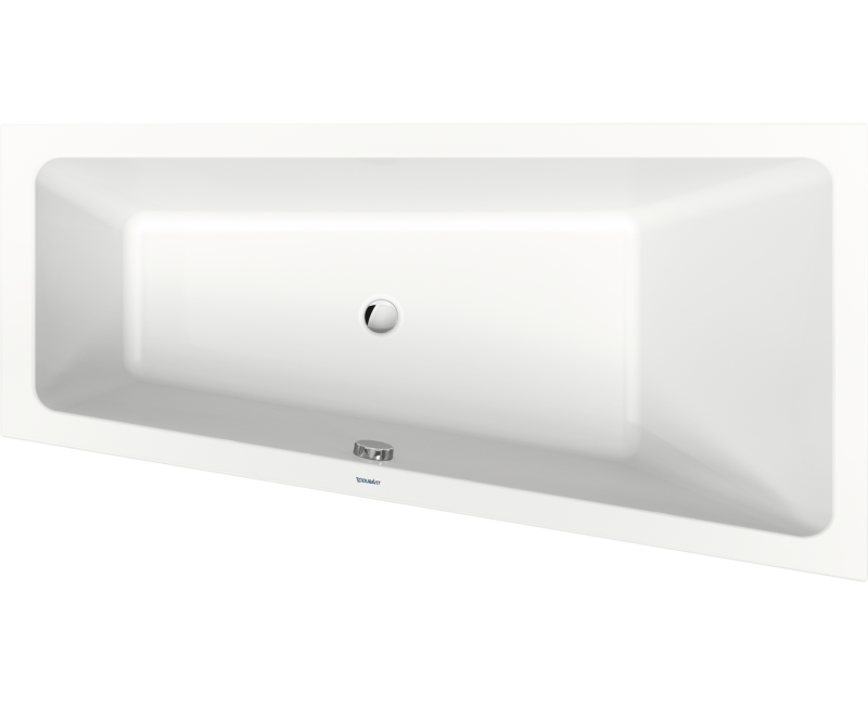 Ванна Duravit No.1, 160x85см, акрил, белая 700507000000000