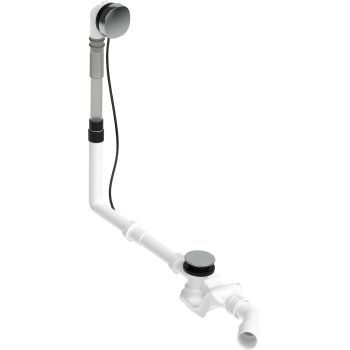 Vannas sifons Duravit, universāls, 52mm, hroms 792202000001000