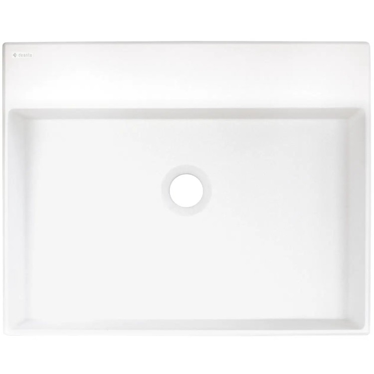Vannas istabas granīta izlietne Deante CORREO uz virsmas ALABASTER, 500x400mm Balta Vannas istabas granīta izlietne Deante CORREO uz virsmas ALABASTER, 500x400mm Balta