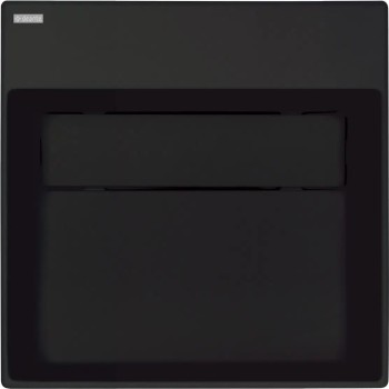 Vannas istabas granīta izlietne Deante CORREO uz virsmas NERO, 400x400mm Melna