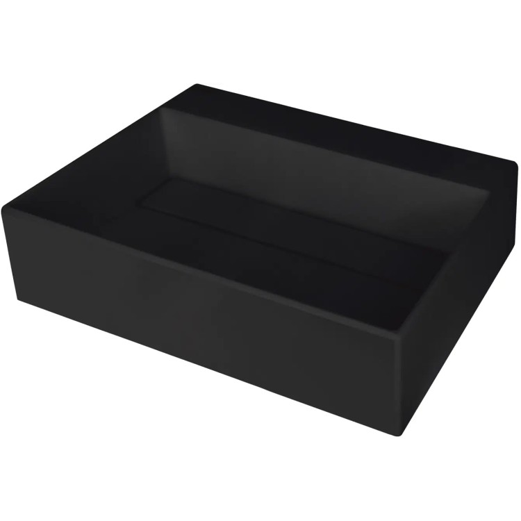 РАКОВИНА CORREO С КРЫШКОЙ ГРАНИТ, NERO, 500x400 мм РАКОВИНА CORREO С КРЫШКОЙ ГРАНИТ, NERO, 500x400 мм